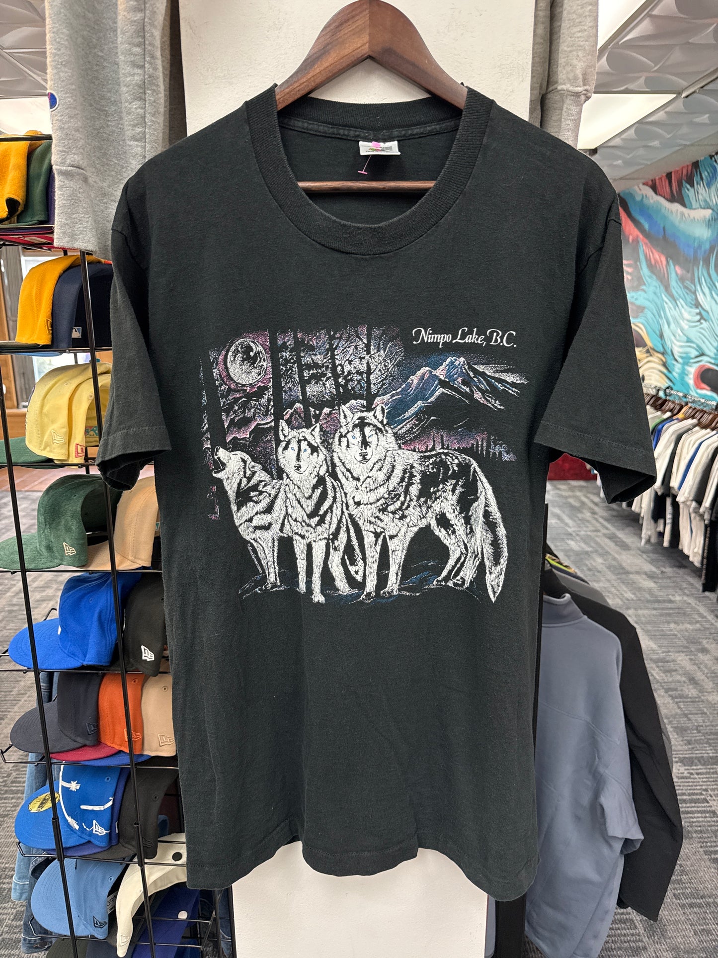 Vintage Nimpo Lake Wolf Tee