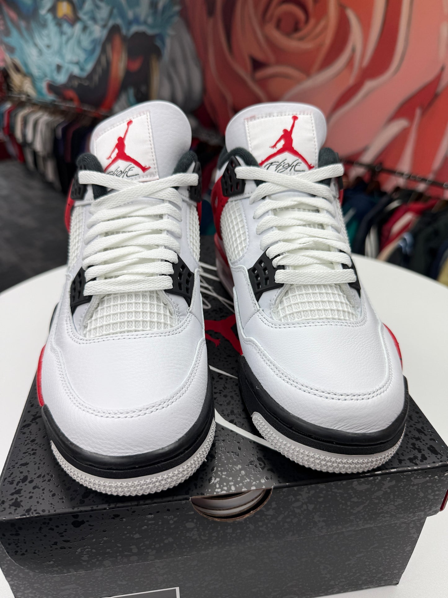 New Red Cement Jordan 4