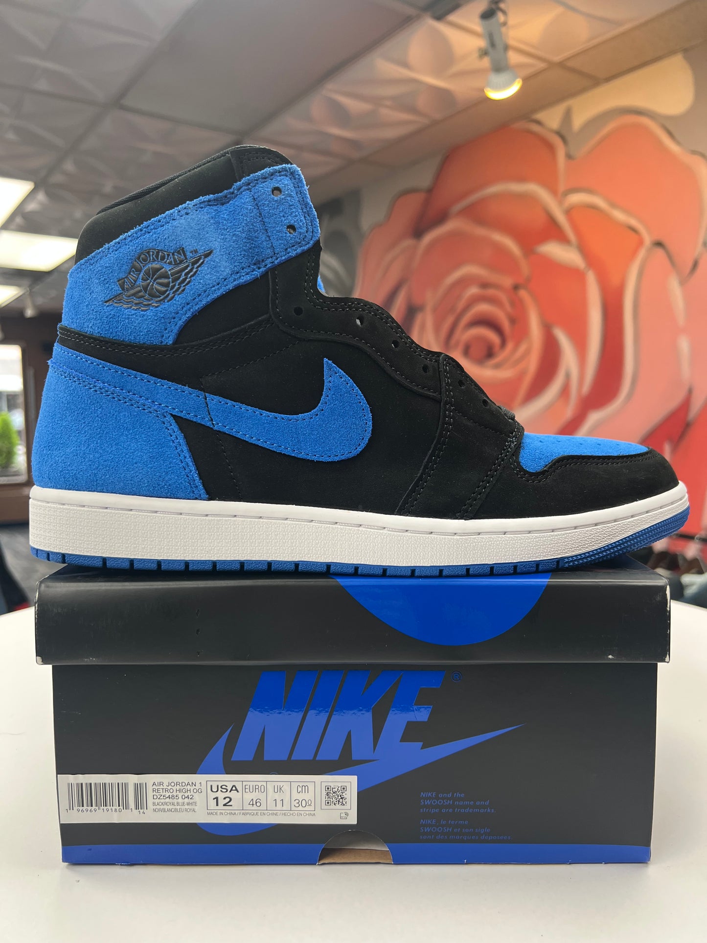 New Jordan 1 Retro Royal Reimagined