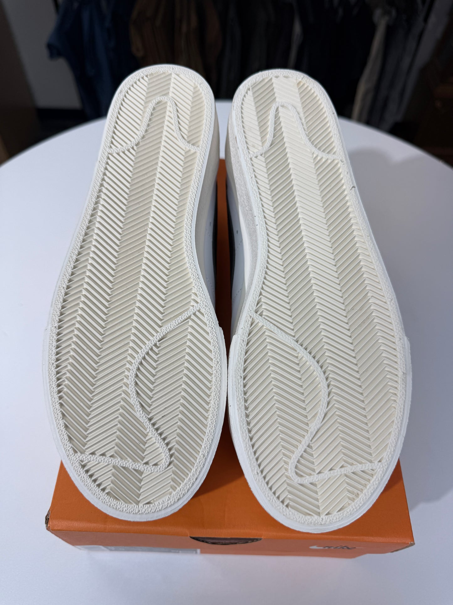 New Nike Blazer Low Platform White/Black