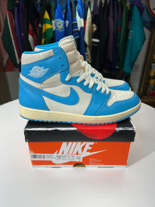 Preowned Jordan 1 Retro High OG UNC Reimagined