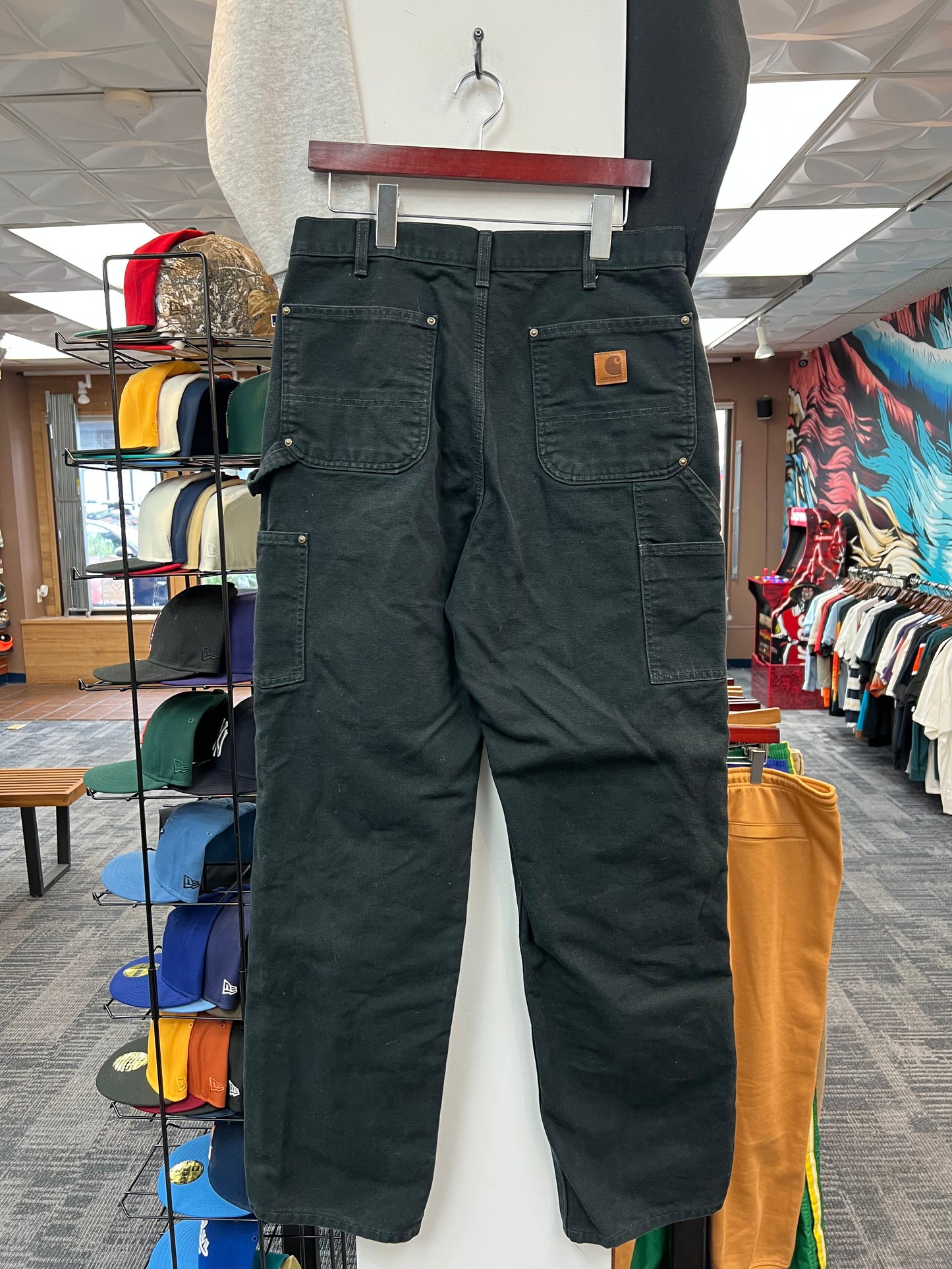 Carhartt Double Knee Black Jeans