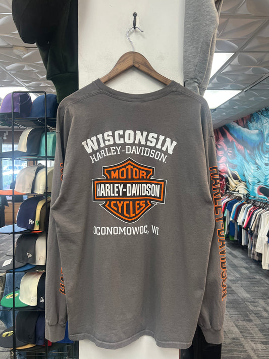 Harley Davidson Oconomowoc, WI L/S Tee