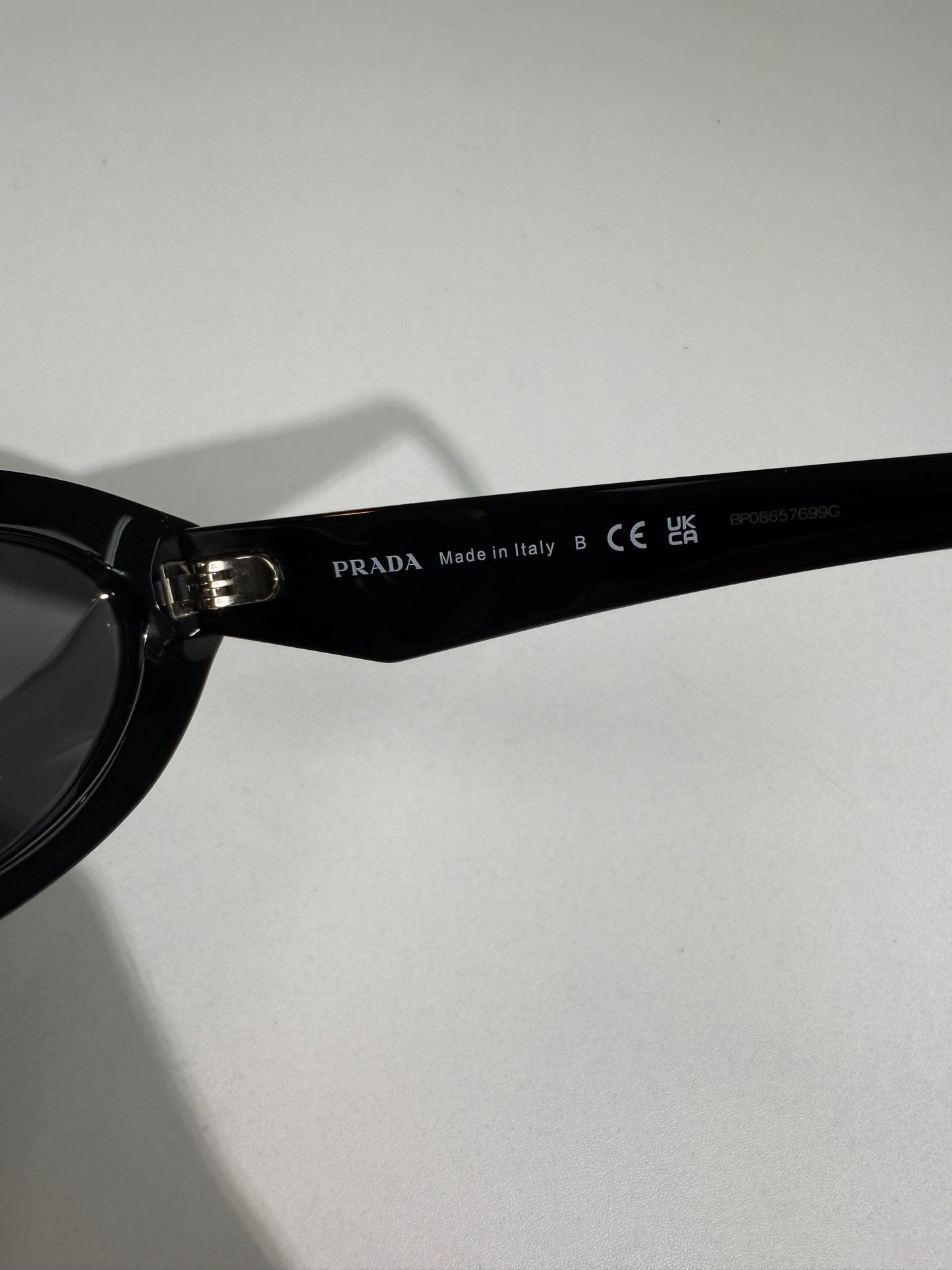 New Prada PR 26ZS Black Sunglasses