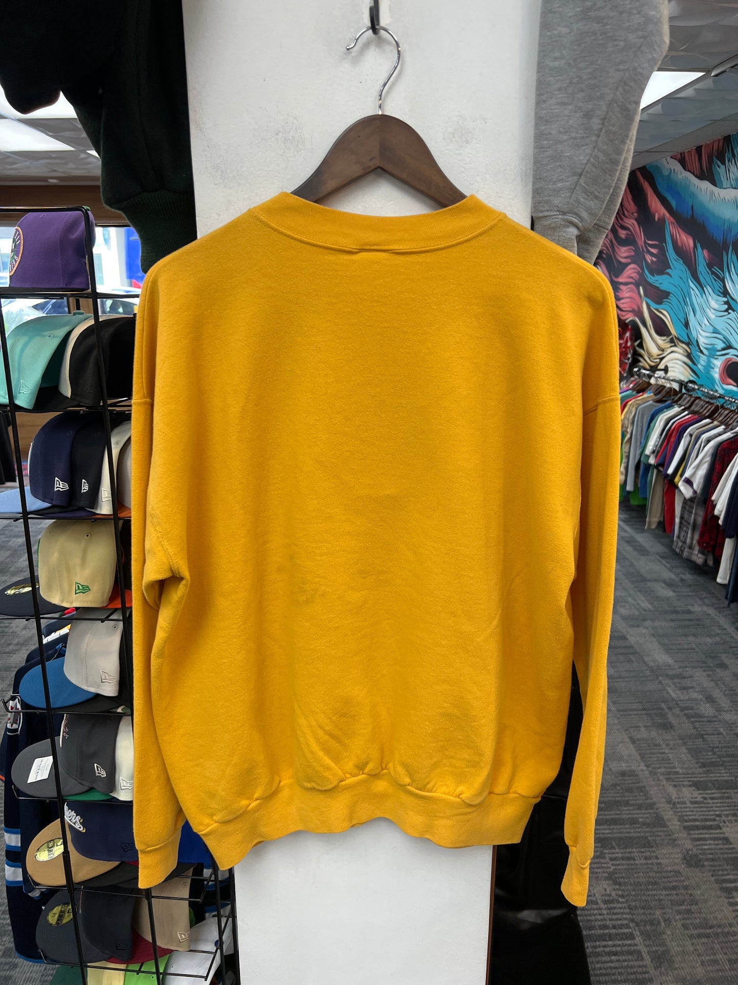 Rush Crest Yellow/Green “Sonics” Crewneck
