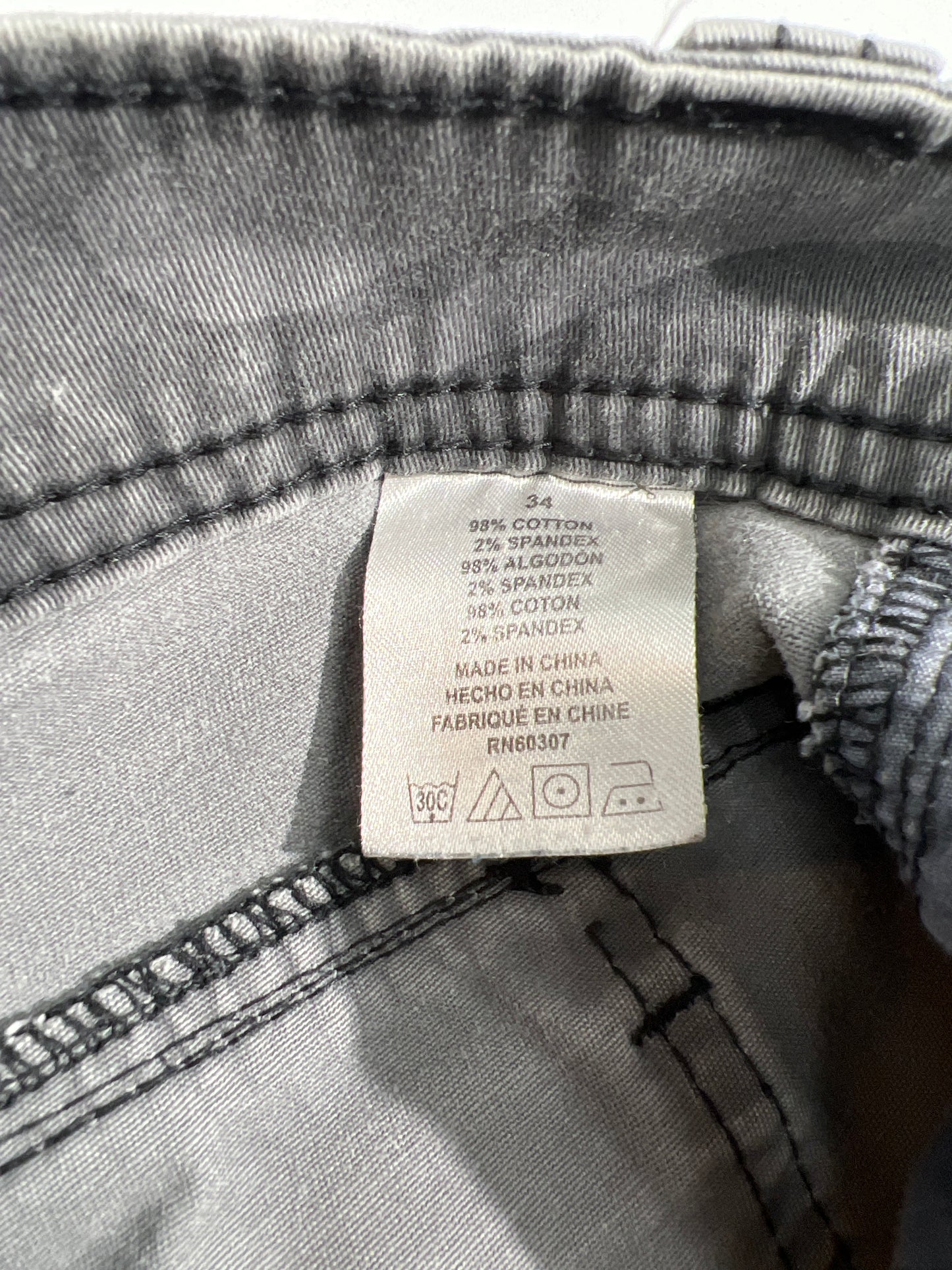 Union Bay Grey Camo Cargo Shorts