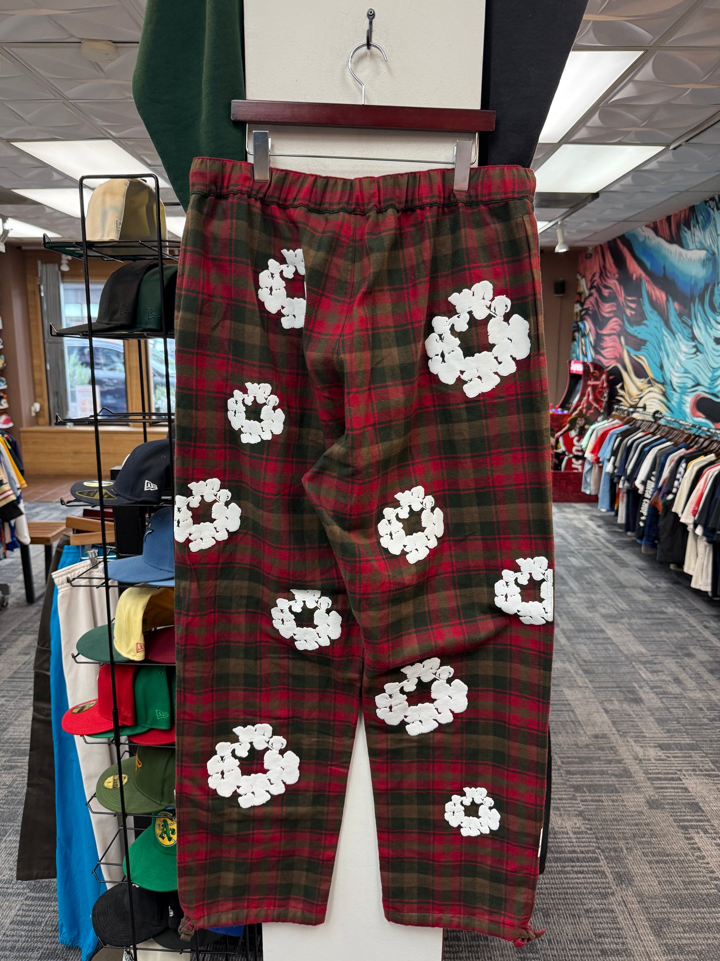 New Denim Tears Wreath Pajama Pants