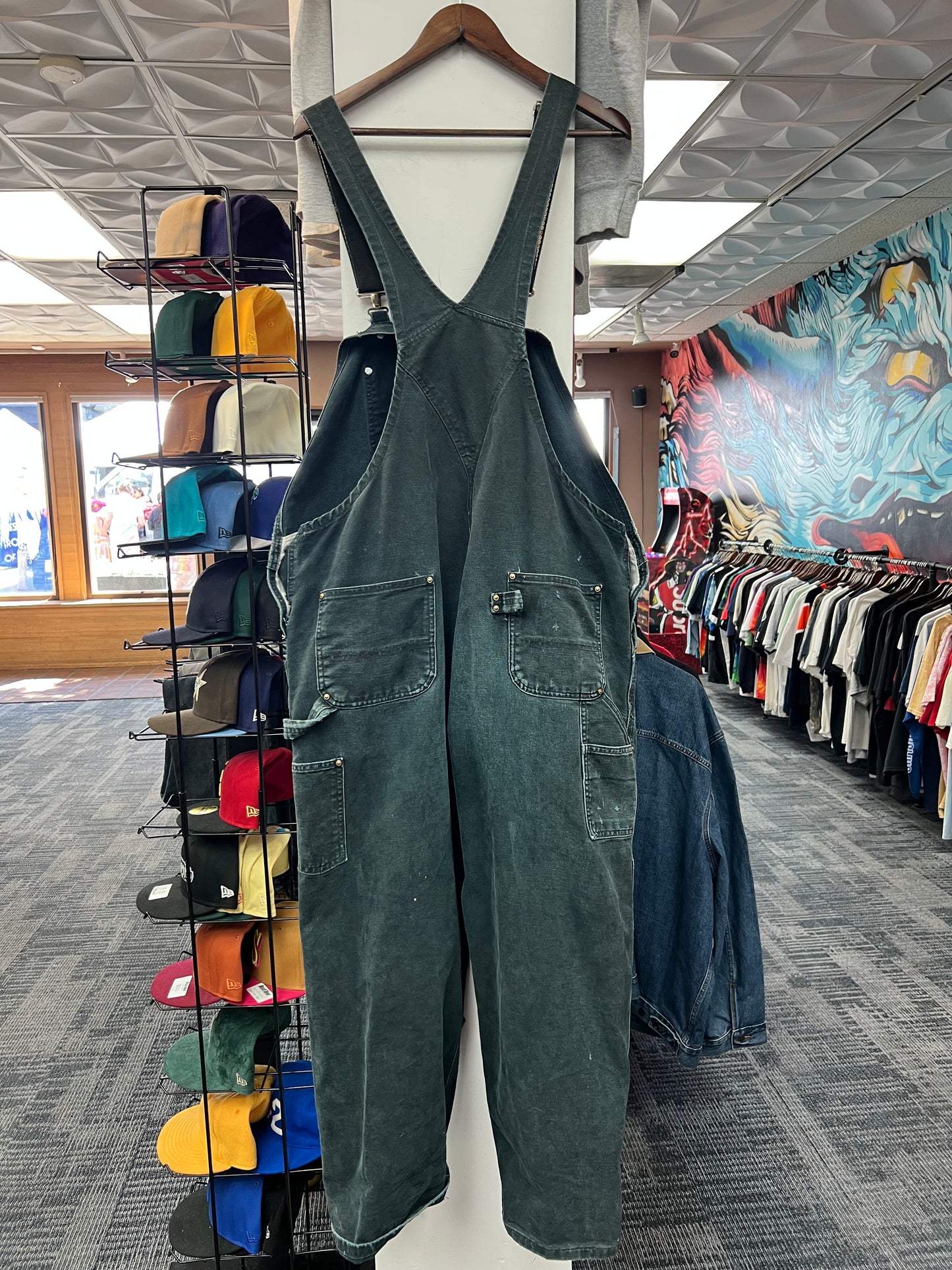 Black Carhartt Overalls