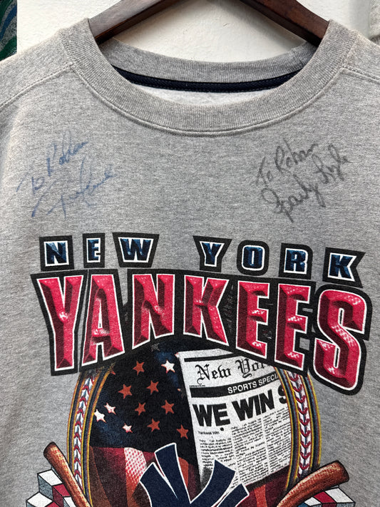 Vintage Starter NY Yankees 1996 World Series Champs Crewneck