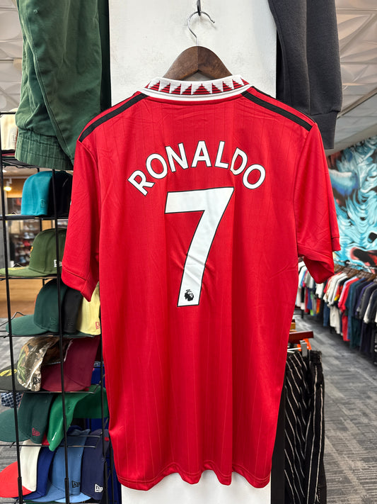 New Adidas Manchester United Home Ronaldo Jersey