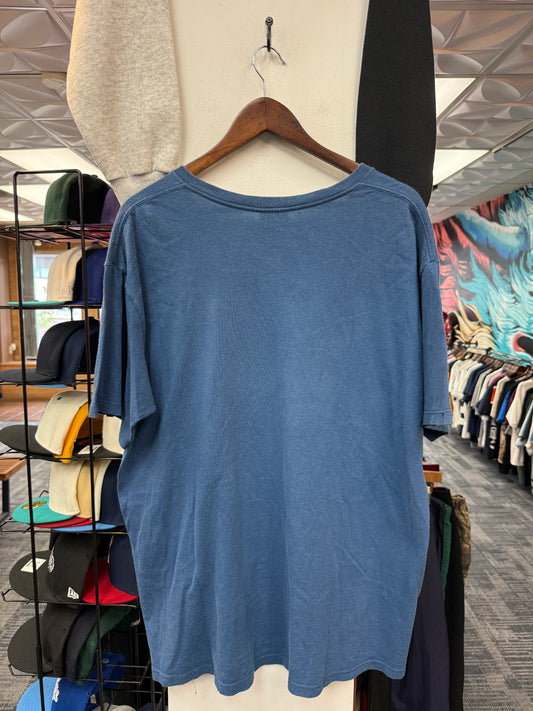 Vintage Blue Nike V-Neck Tee