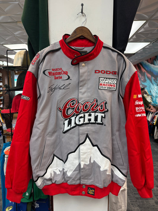 Jeff Hamilton Coors Light NASCAR Jacket