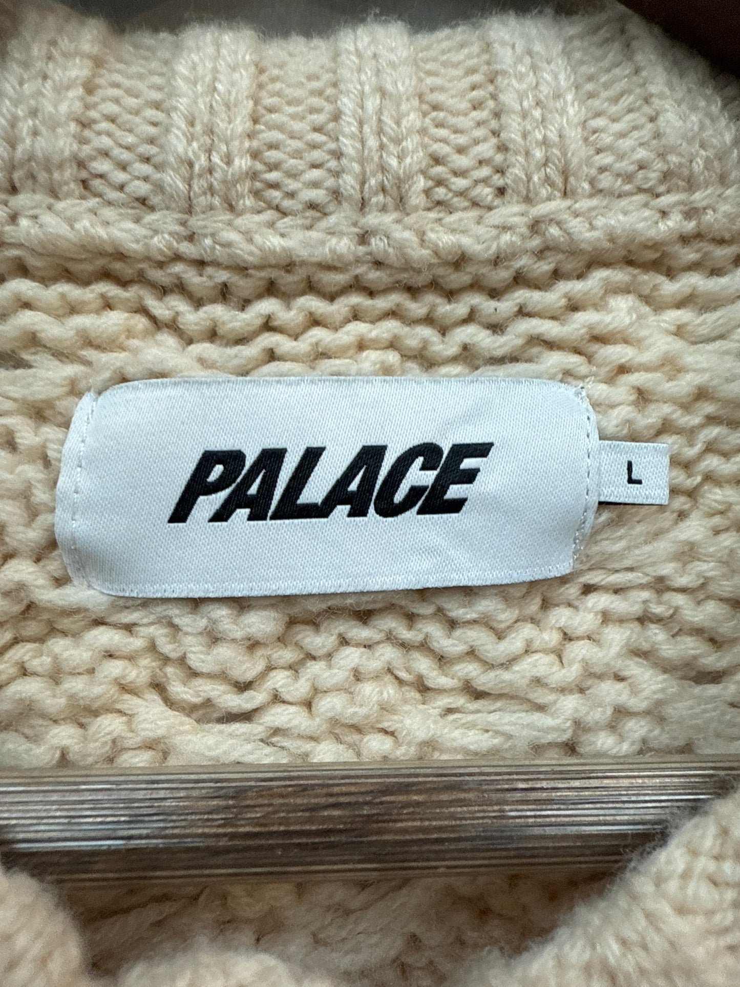 Palace Cable Knit Sweater