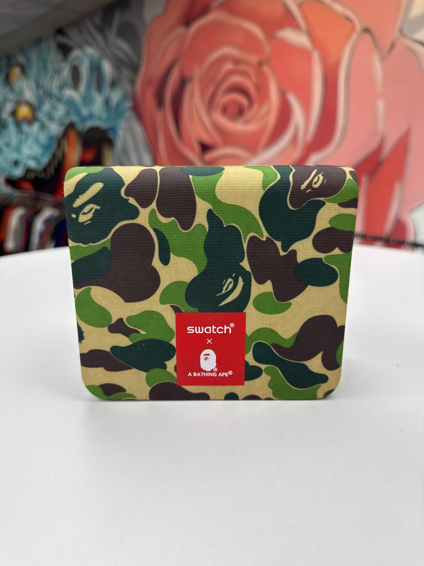 New Bape Swatch Watch Multi Camo Black