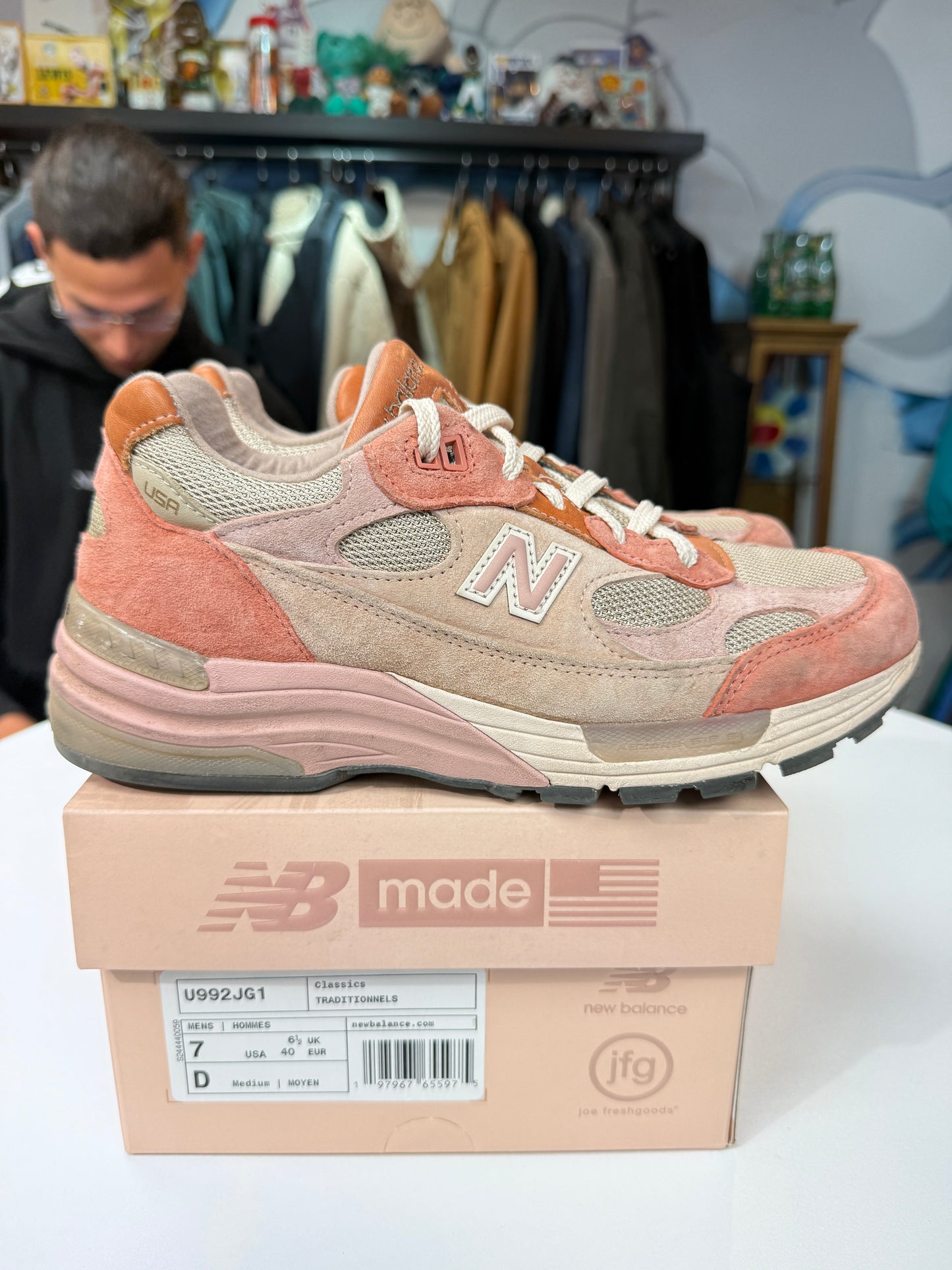 Preowned Aged Well Joe Fresh Goods New Balance 992 MiUSA