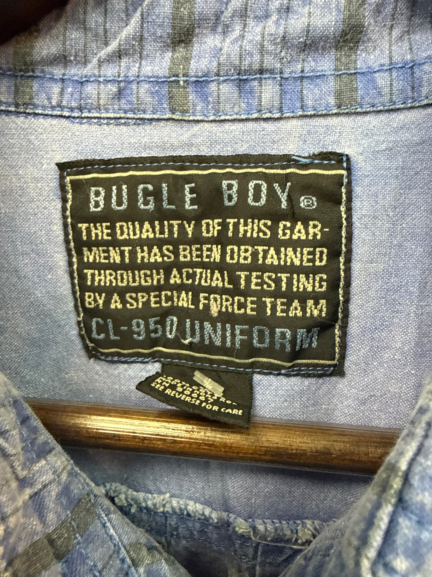 Vintage Bugle Boy Button Up Shirt