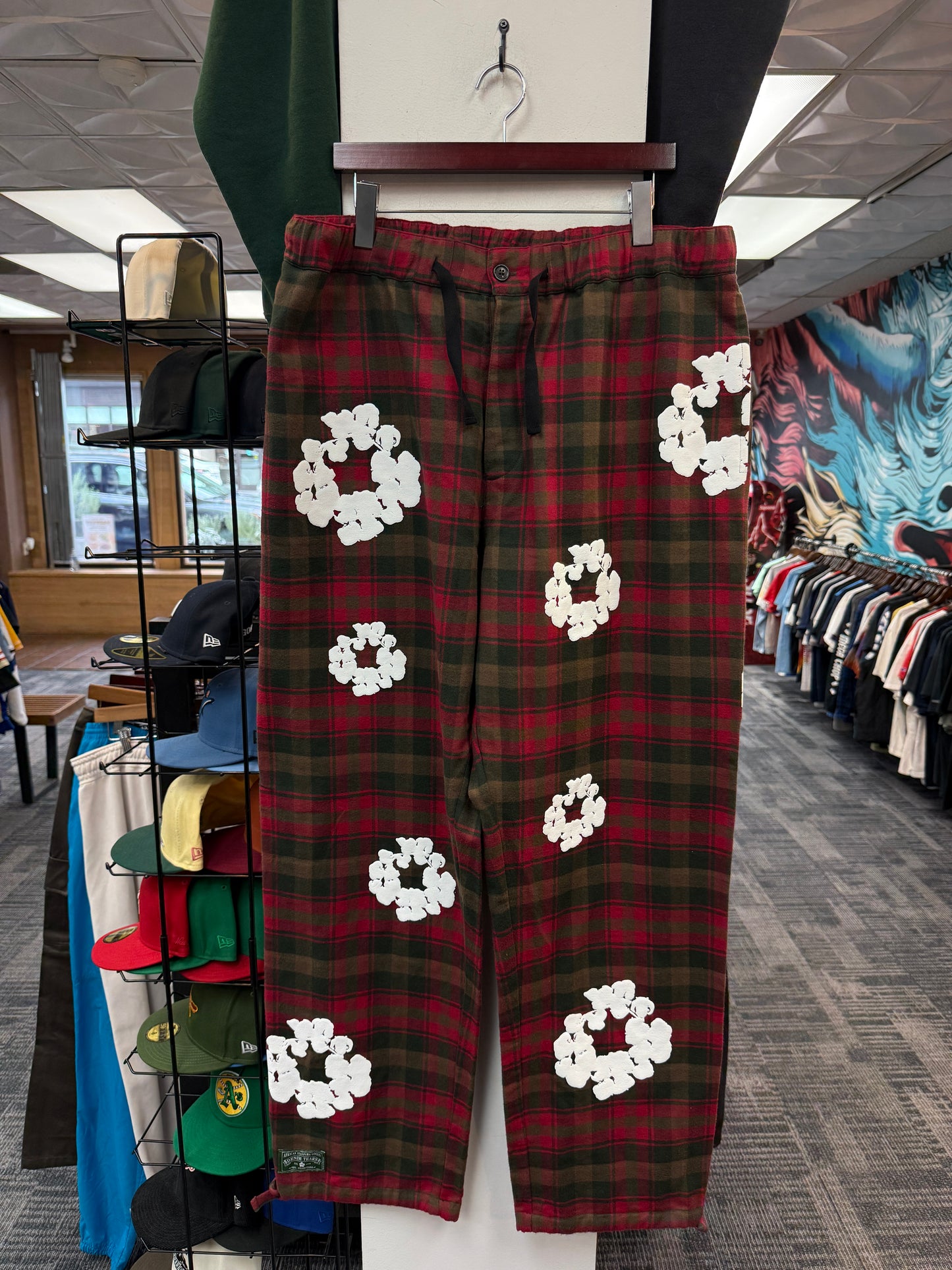 New Denim Tears Wreath Pajama Pants