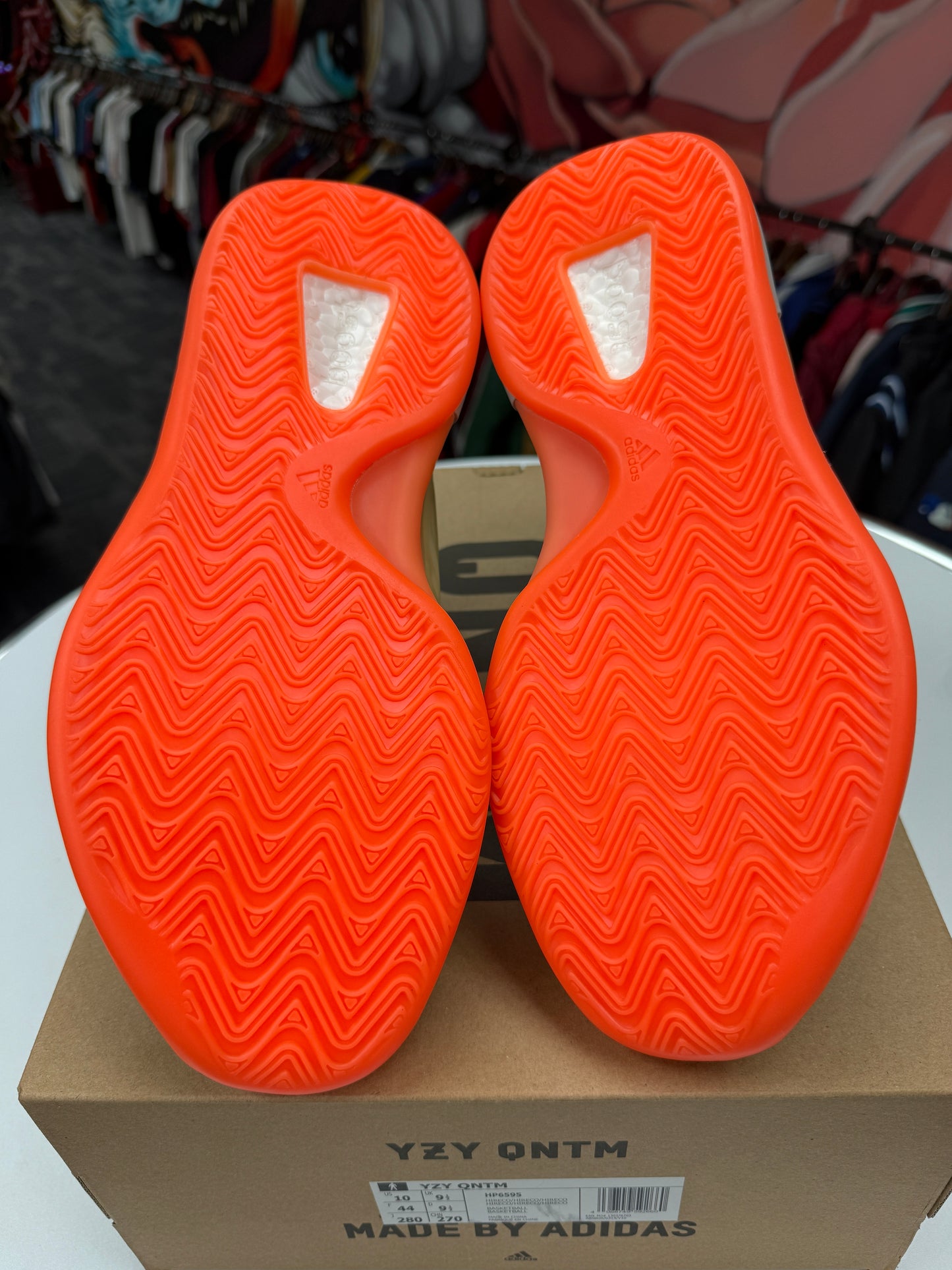 New Yeezy QNTMN Hir Res Coral
