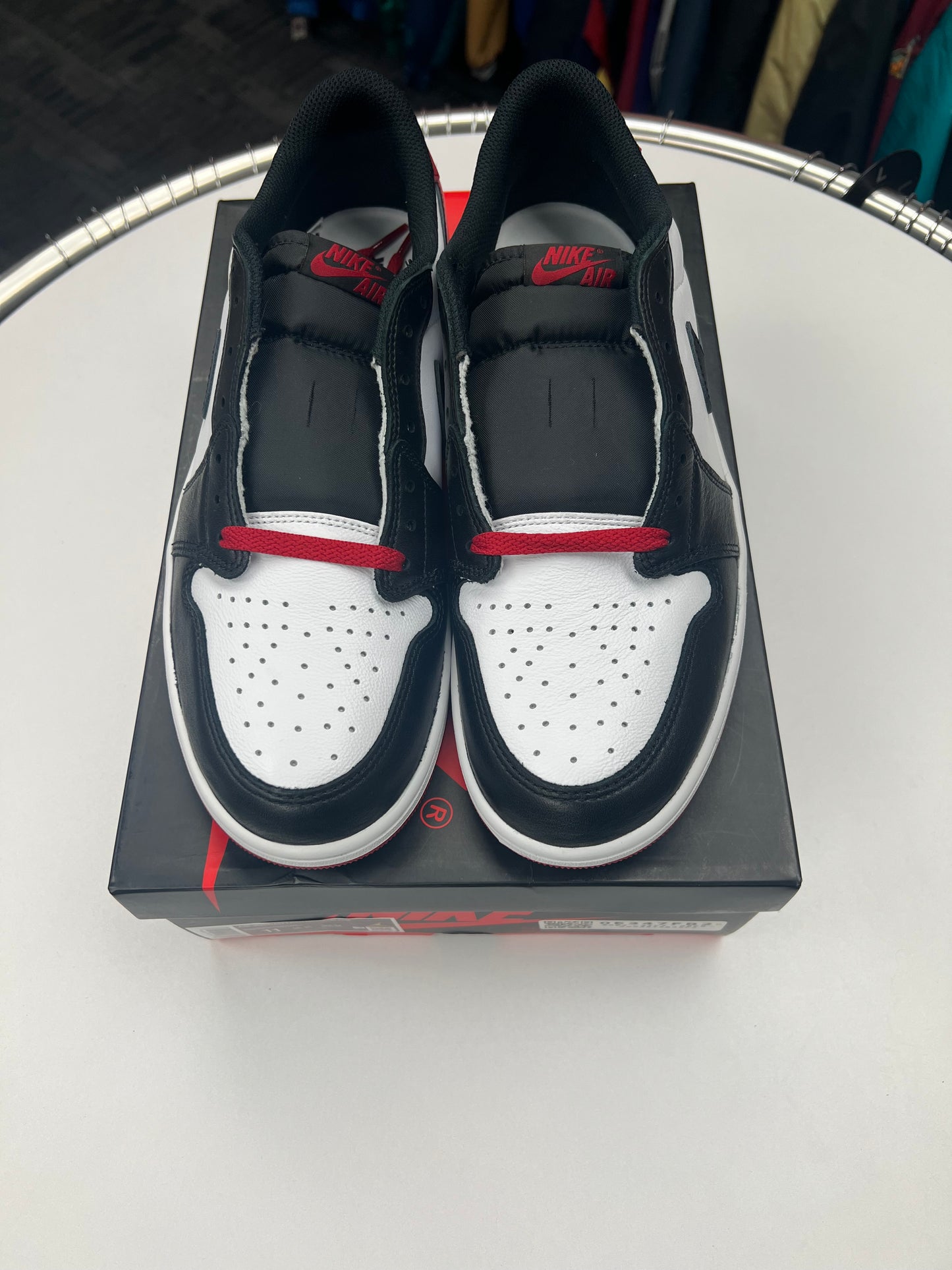 Brand New Jordan 1 Low Black Toe