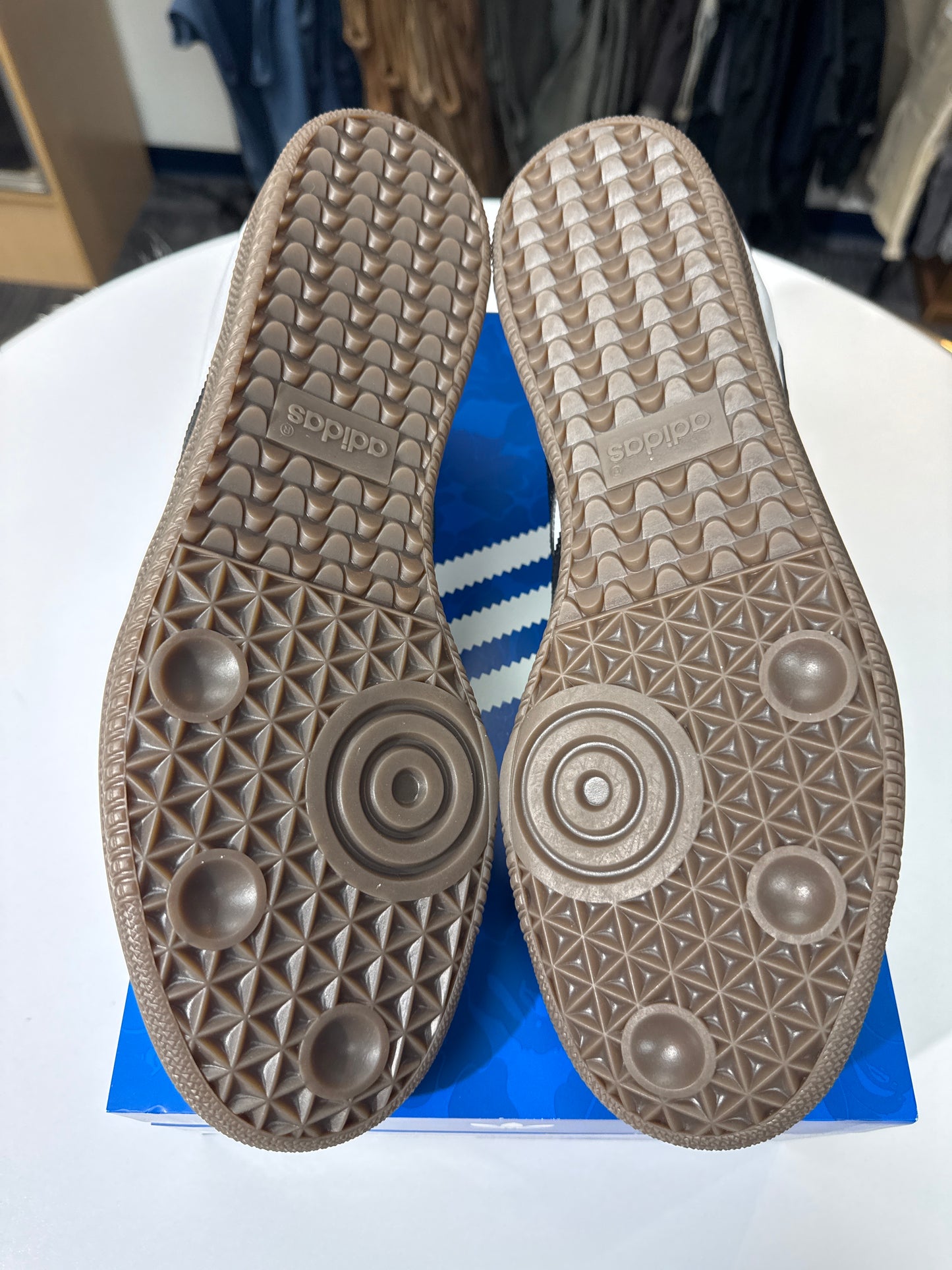 New Adidas x Bape Samba White/Black Gum