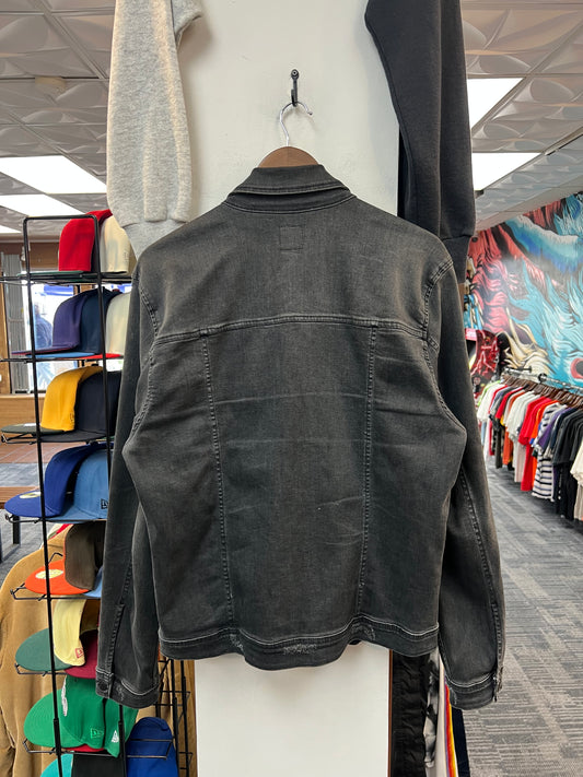 Joe’s Black Denim Trucker Jacket