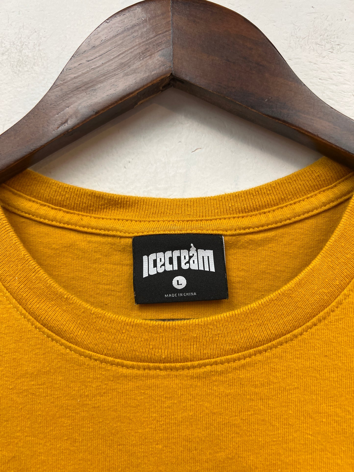 Ice Cream Golden Yellow Tiger Tee