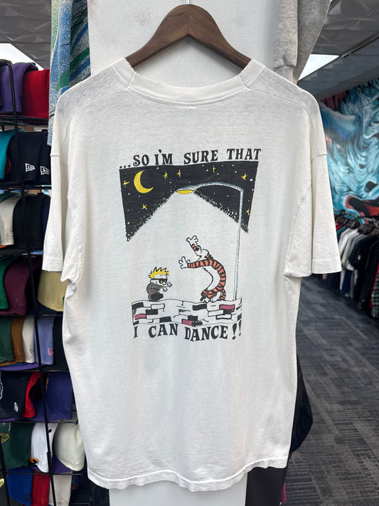 Vintage Grateful Dead Calvin & Hobbes Shakedown St. Lot Tee