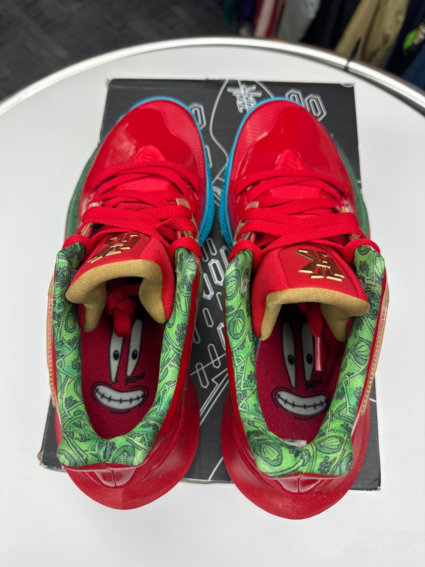 Preowned Kyrie 2 Low SpongeBob Mr. Krabs