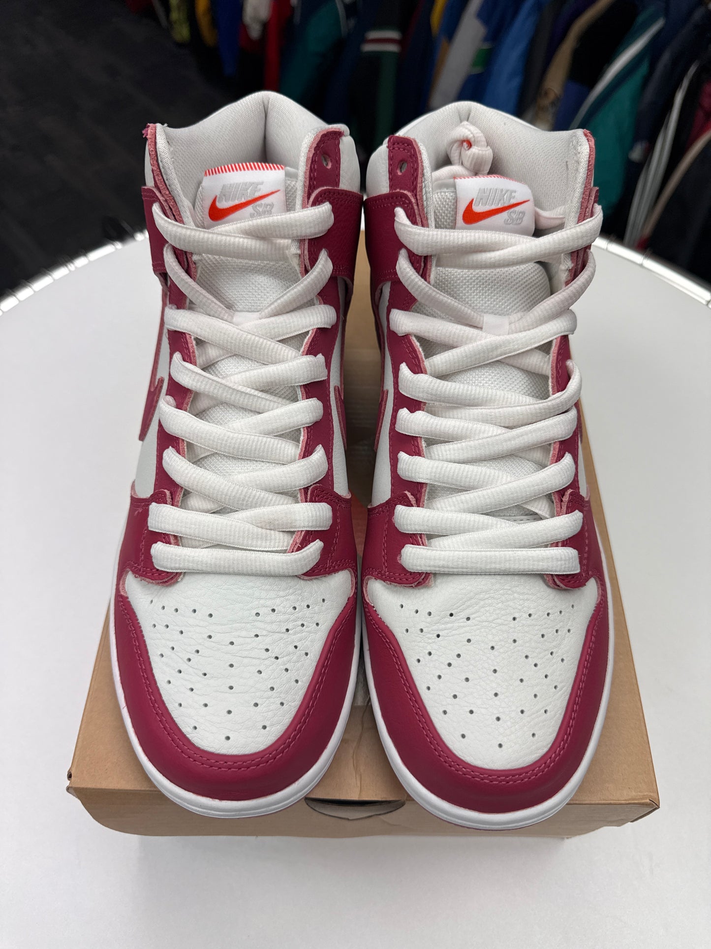 New Nike SB Dunk High Orange Label Sweet Beet