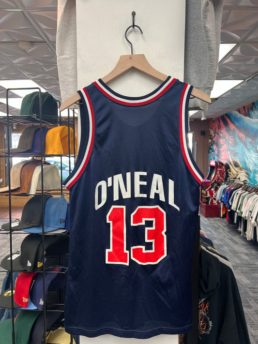 Vintage Champion Team USA Shaq Jersey