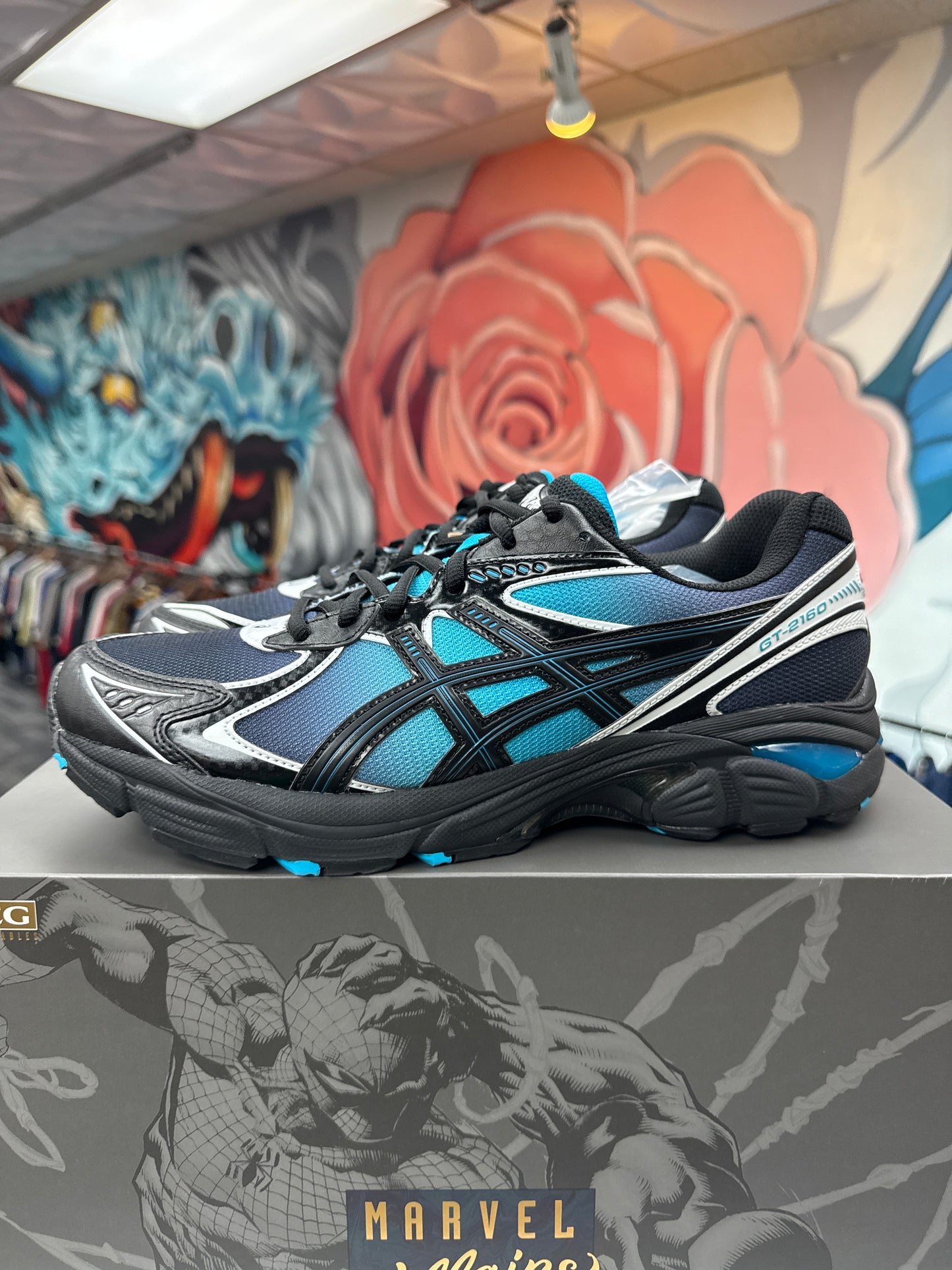 New Kith Asics Marvel Spider-Man/Venom Battle Spectra Pack