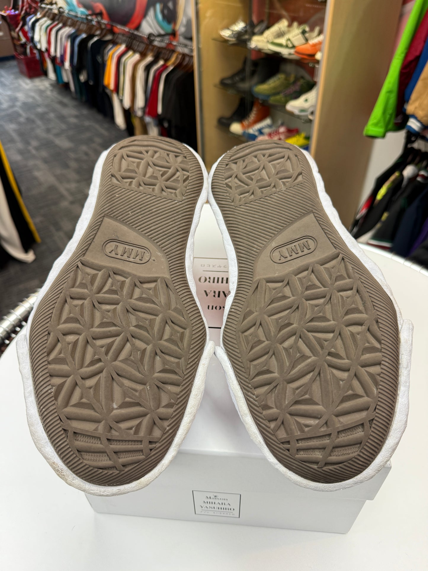 Preowned Red Maison Mihara Yasuhiro Hank OG Low