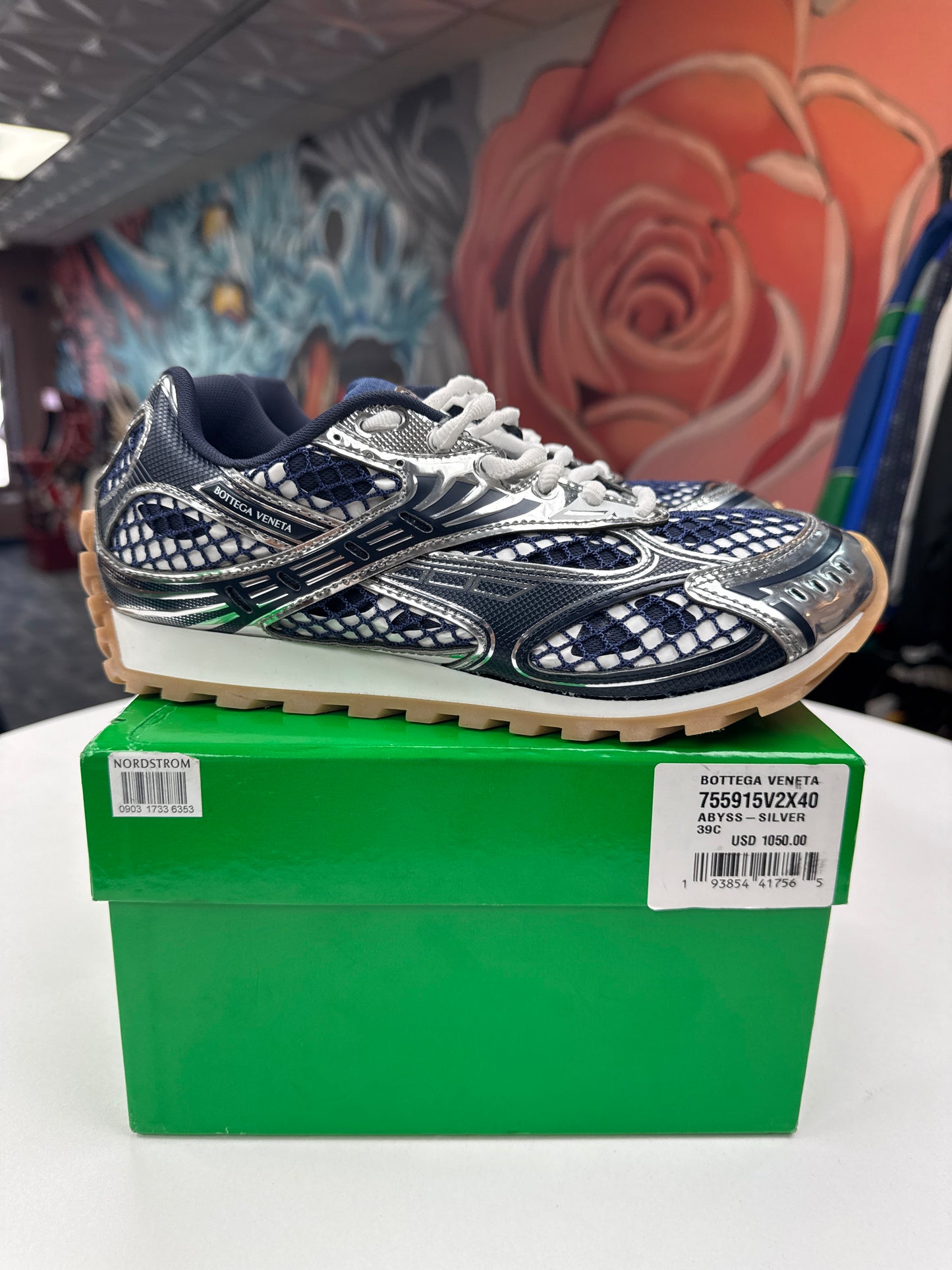 Preowned Bottega Veneta Orbit Sneakers