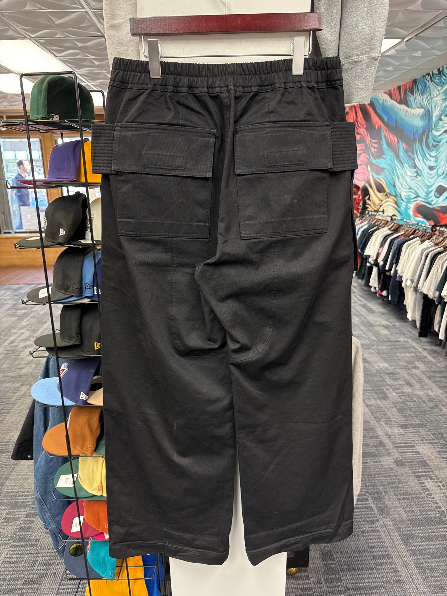 Rick Owens DRKSHDW Wide Creatch Cargo Pants