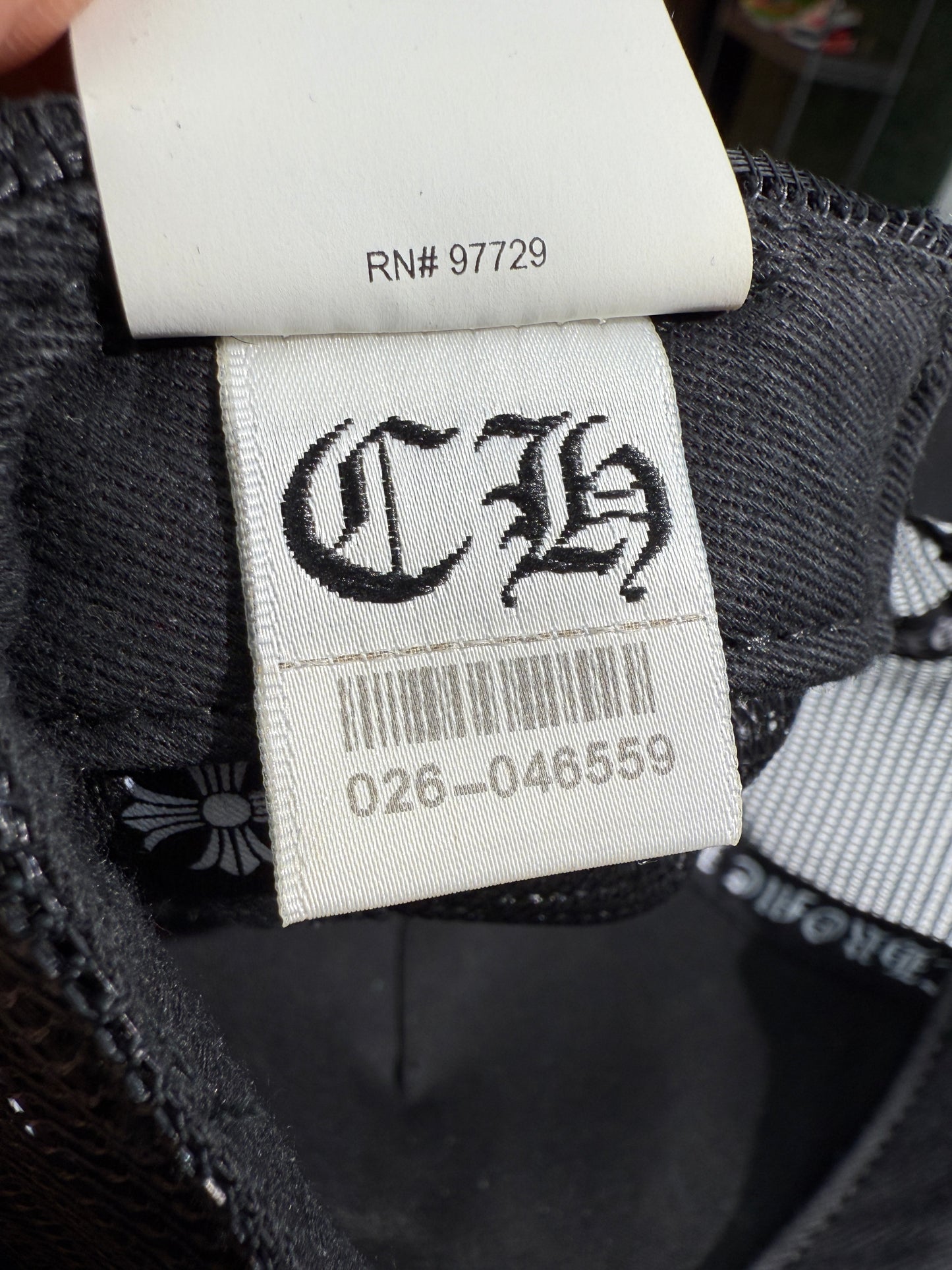 Chrome Hearts Eye Chart Trucker Hat