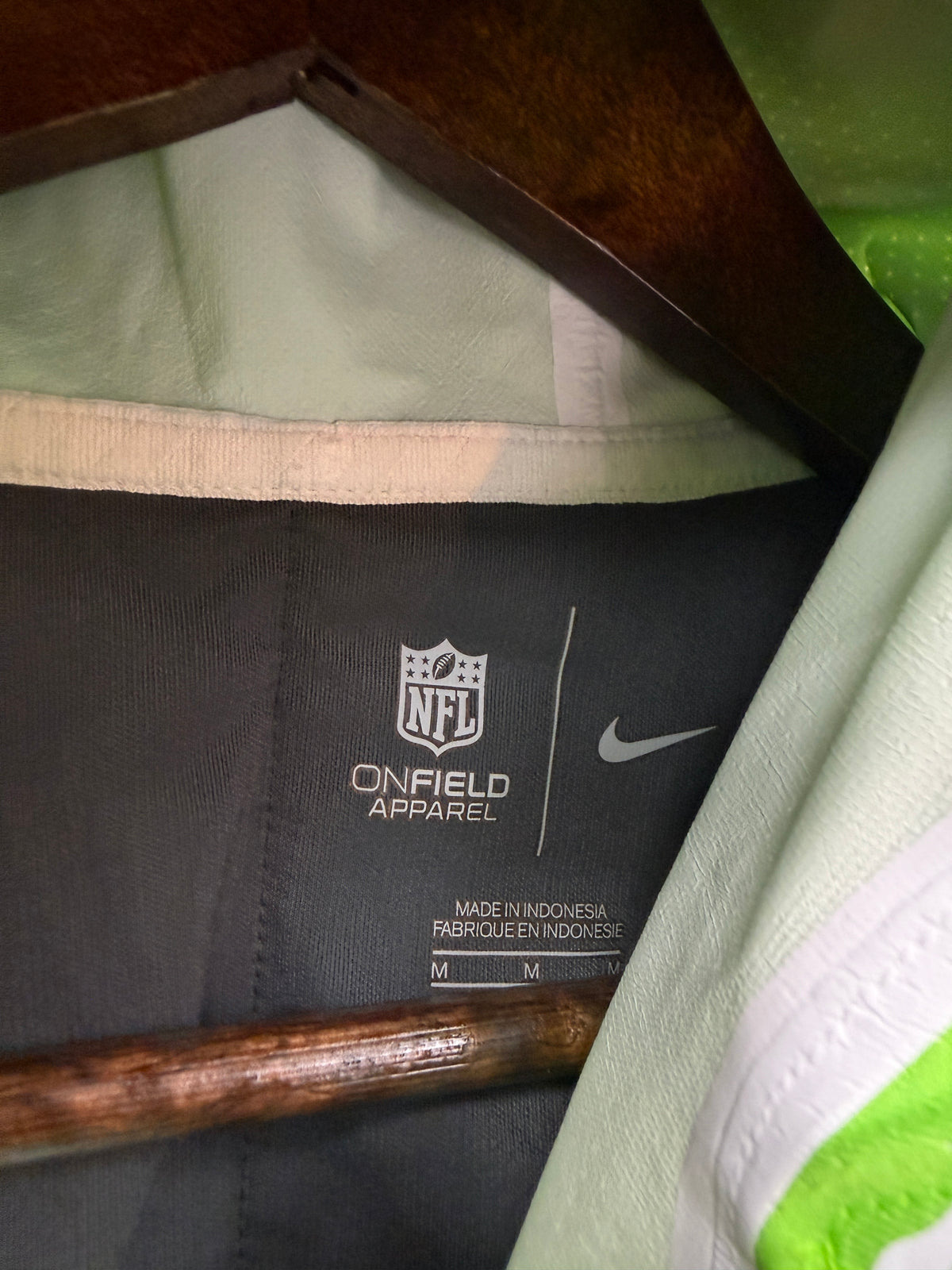 Nike Seahawks On Field QuarterZip Jacket