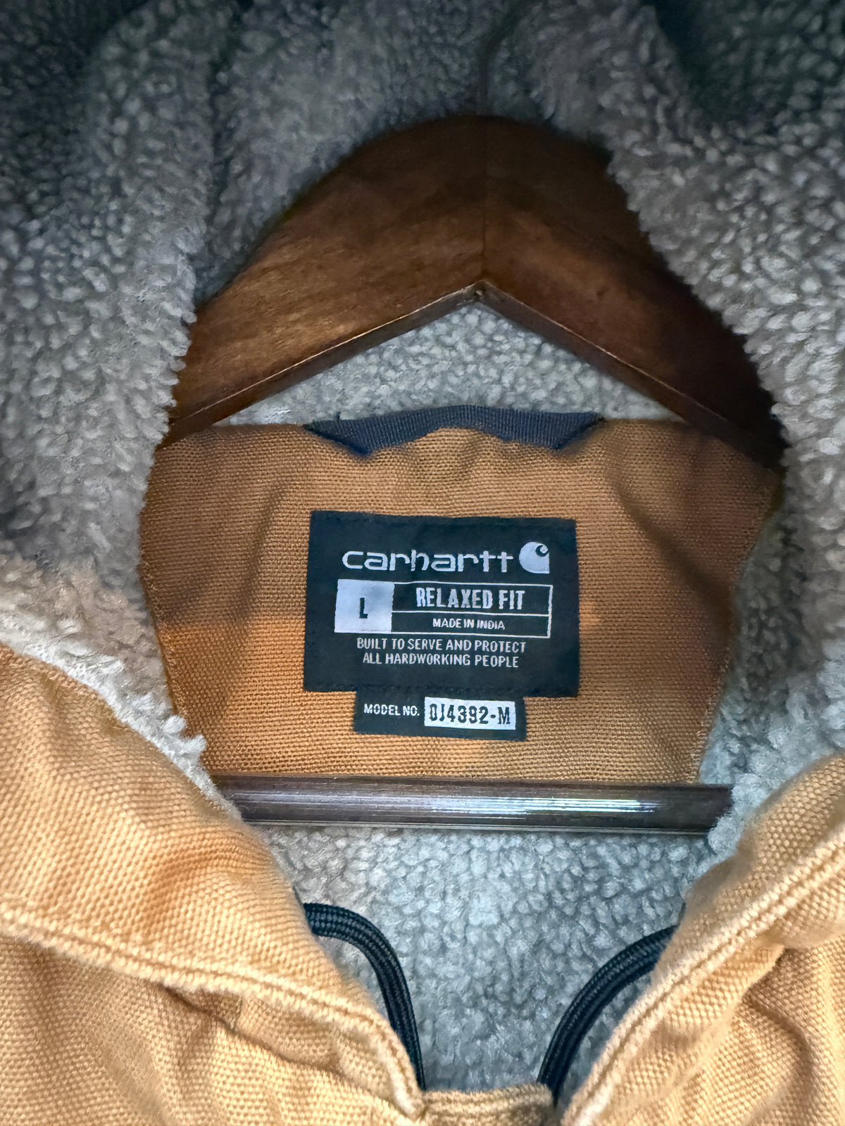 Carhartt Hooded Fleece Lined Jacket