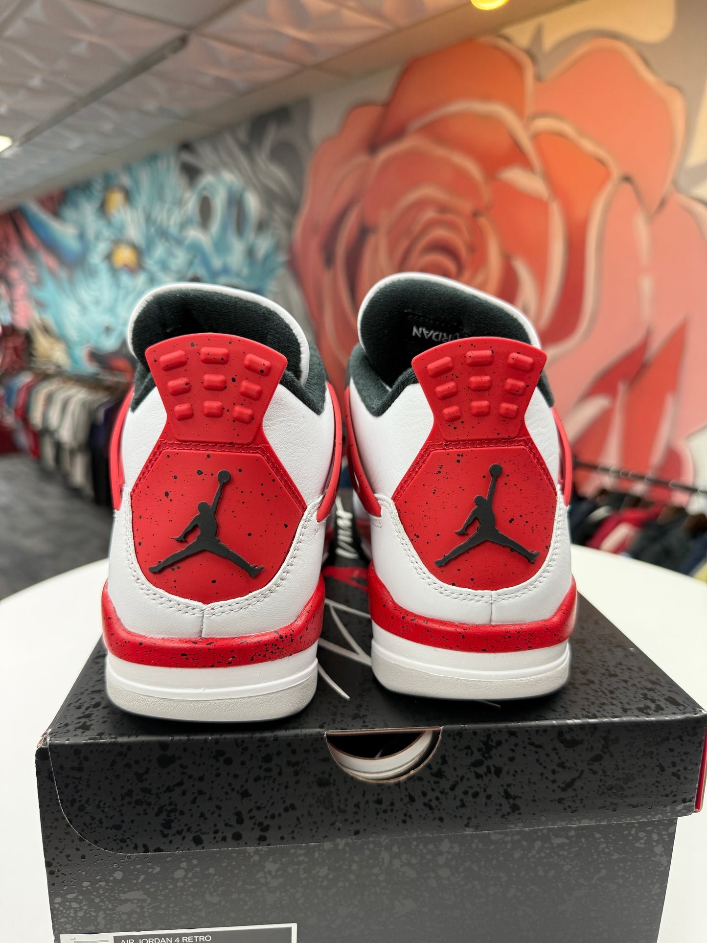 New Red Cement Jordan 4