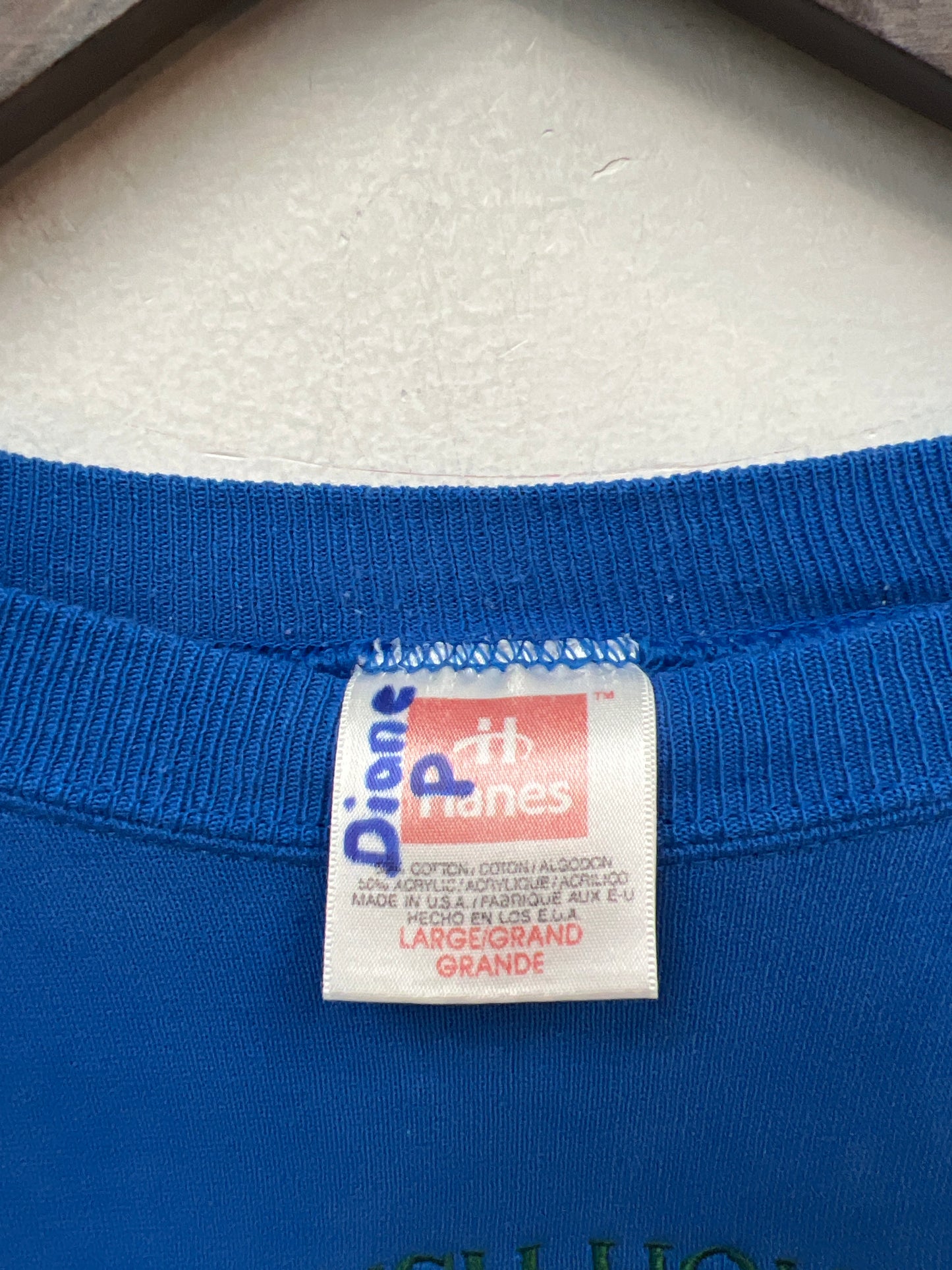 Rush Crest Blue/Green “Seahawks” Crewneck