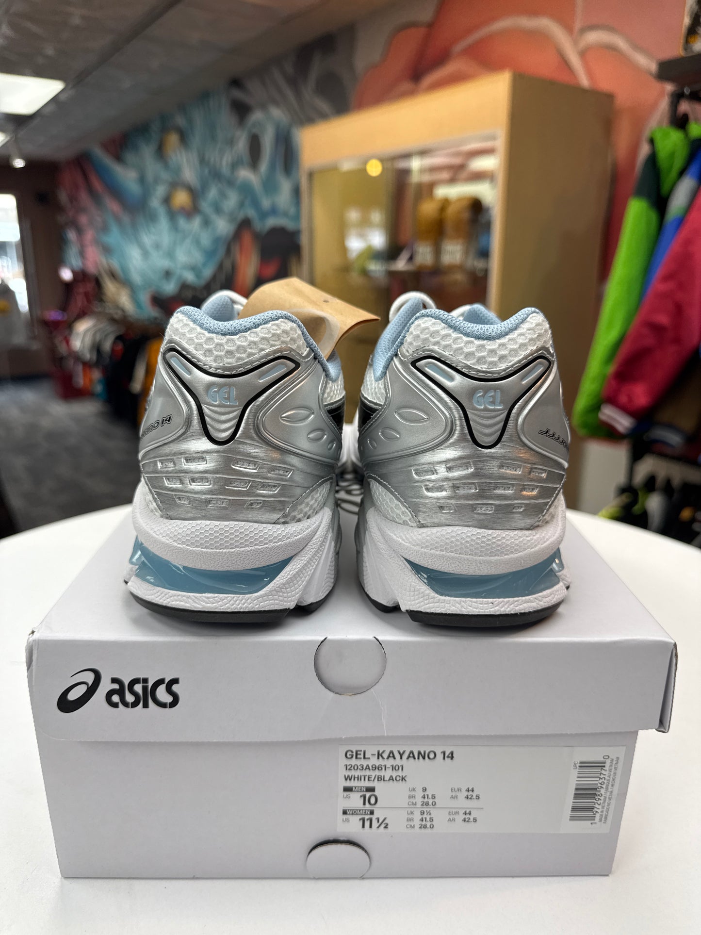 New JJJJound Asics Gel-Kayano 14 White/Blue