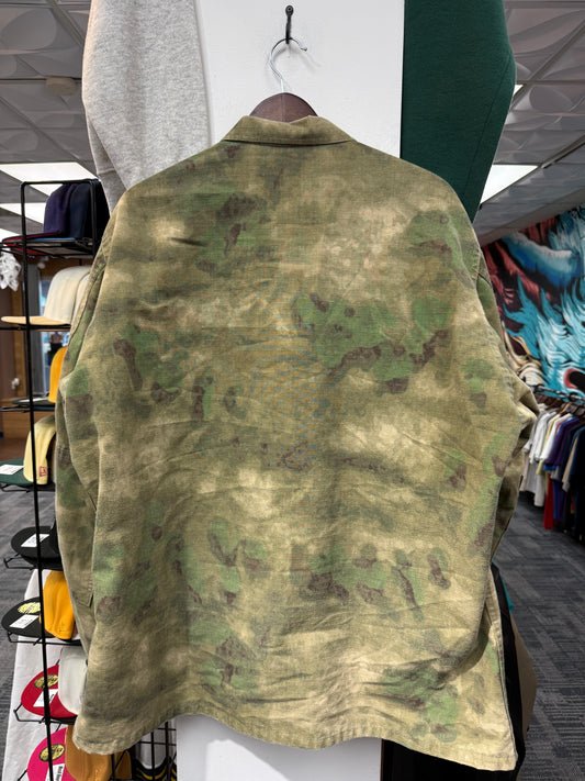 Vintage Camo Button Up
