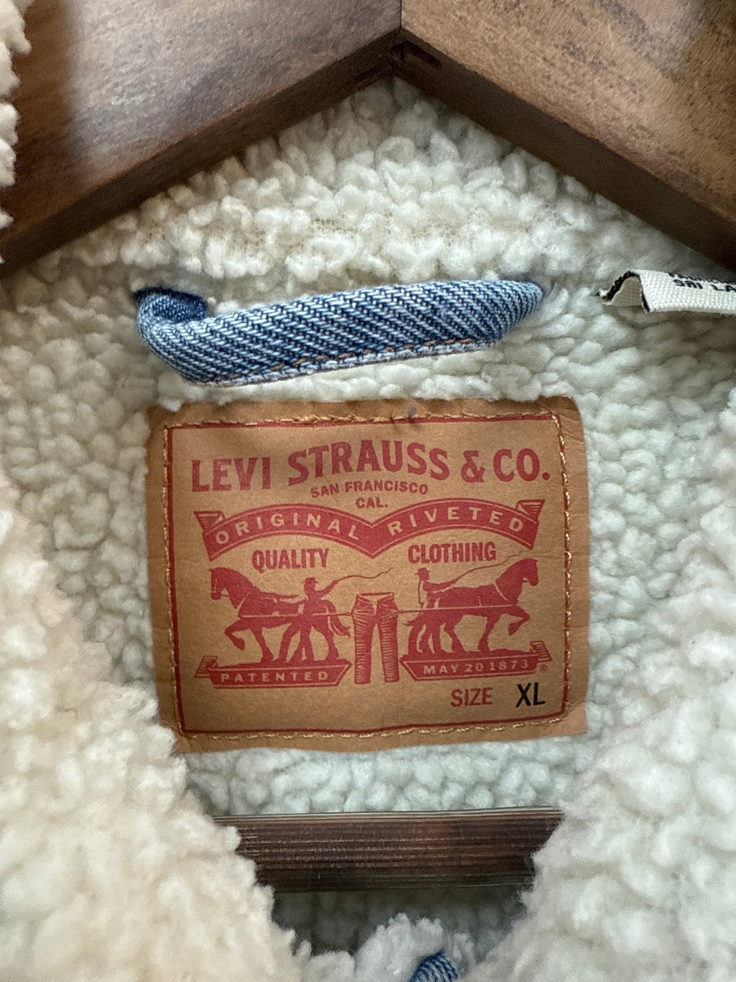 Levi’s Sherpa Denim Jacket