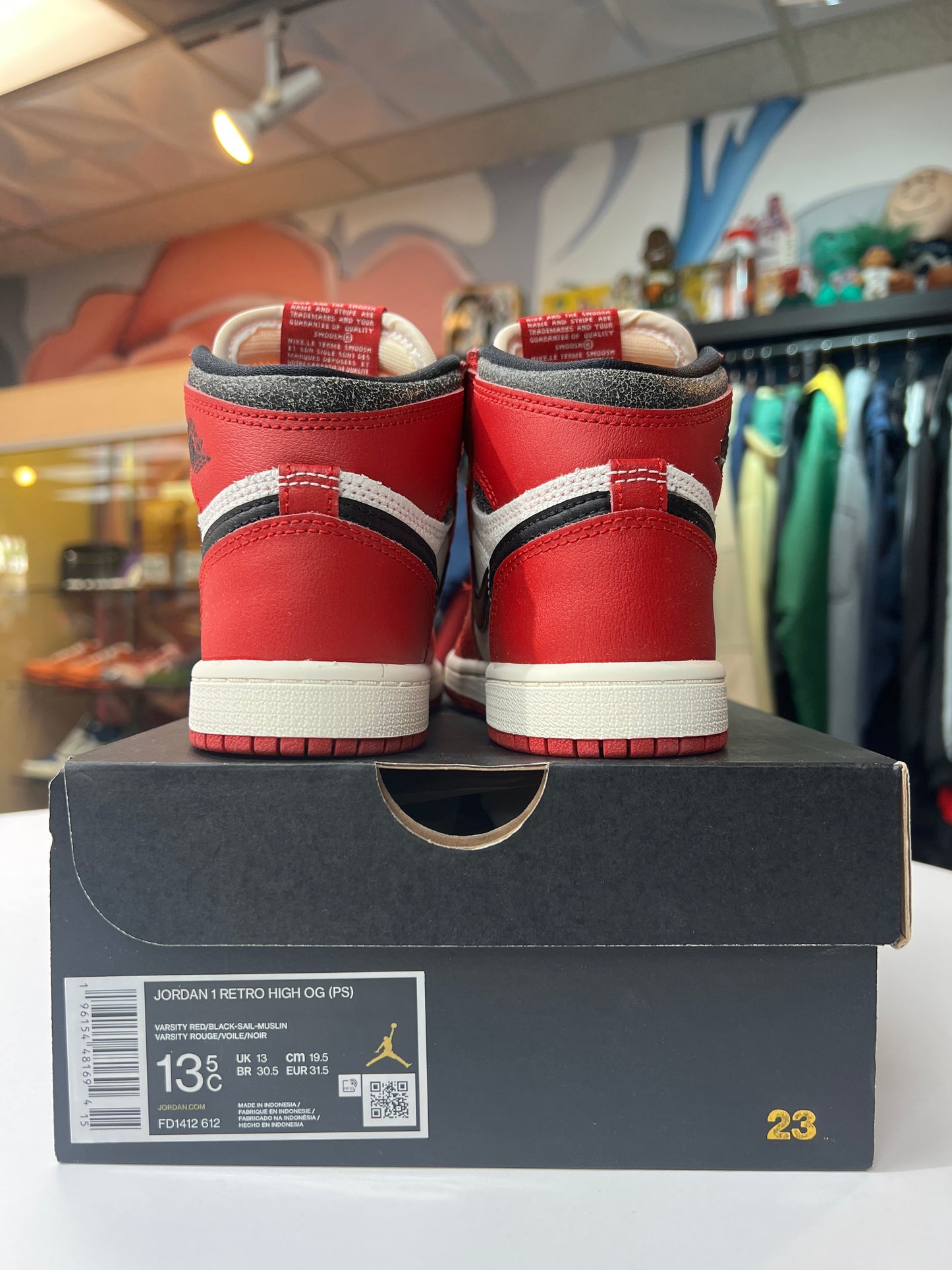 New Jordan 1 Lost And Found