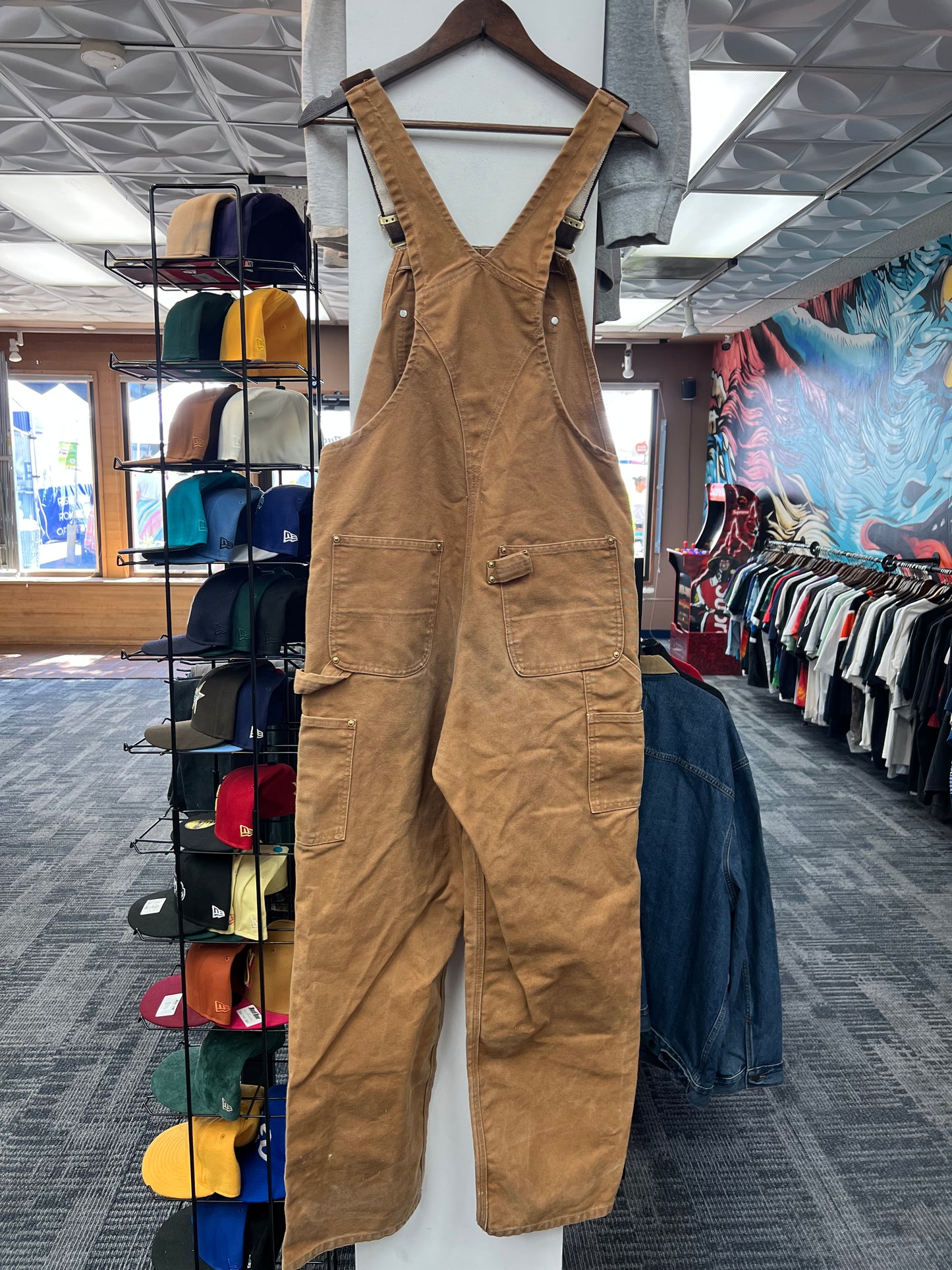 Beige Carhartt Overalls