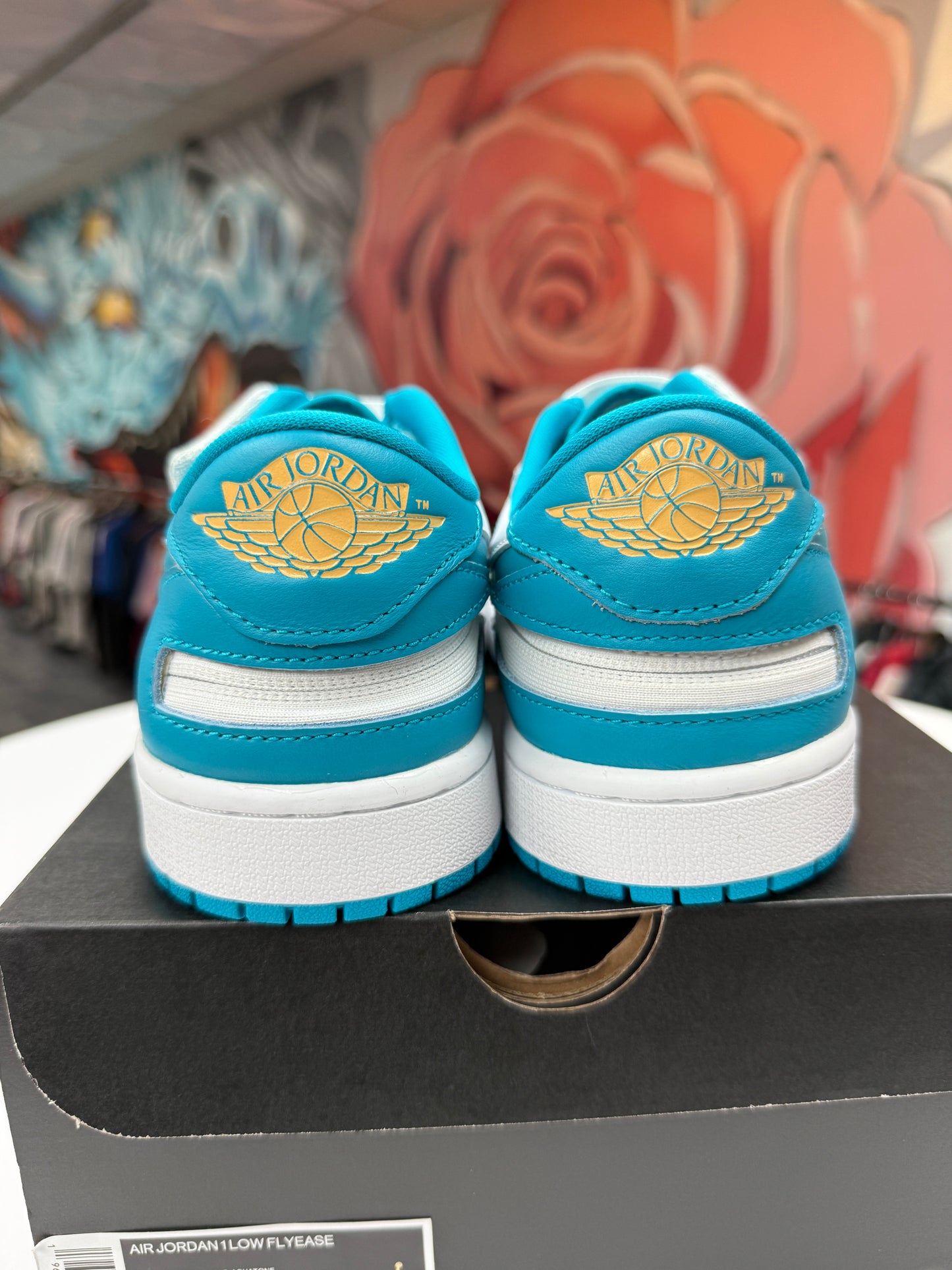 New Aquatone Flyease Jordan 1 Low