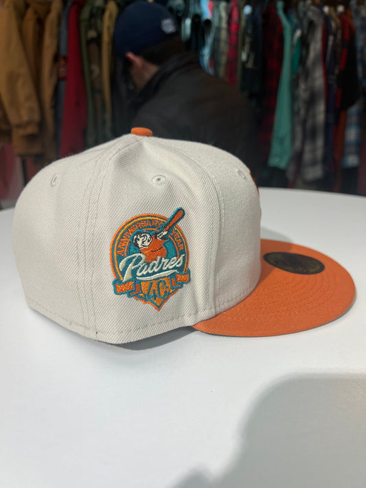 San Diego Padres OG Beer Pack Two Tone Fitted Hat