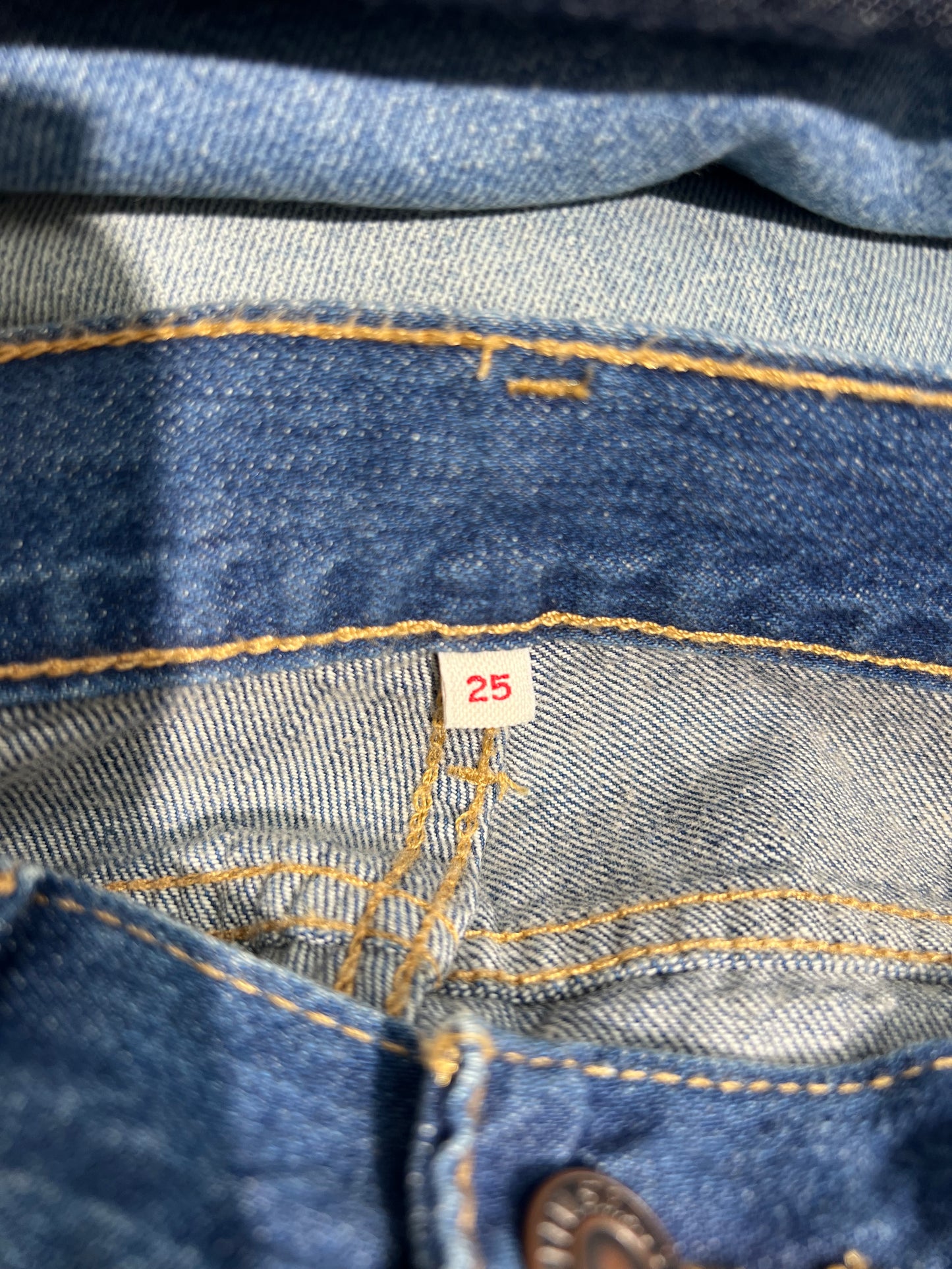 Levi’s Distressed Flared Jeans