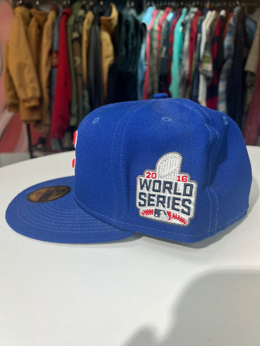 New Era Chicago Cubs 2016 World Series Champions Wool Fitted Cap