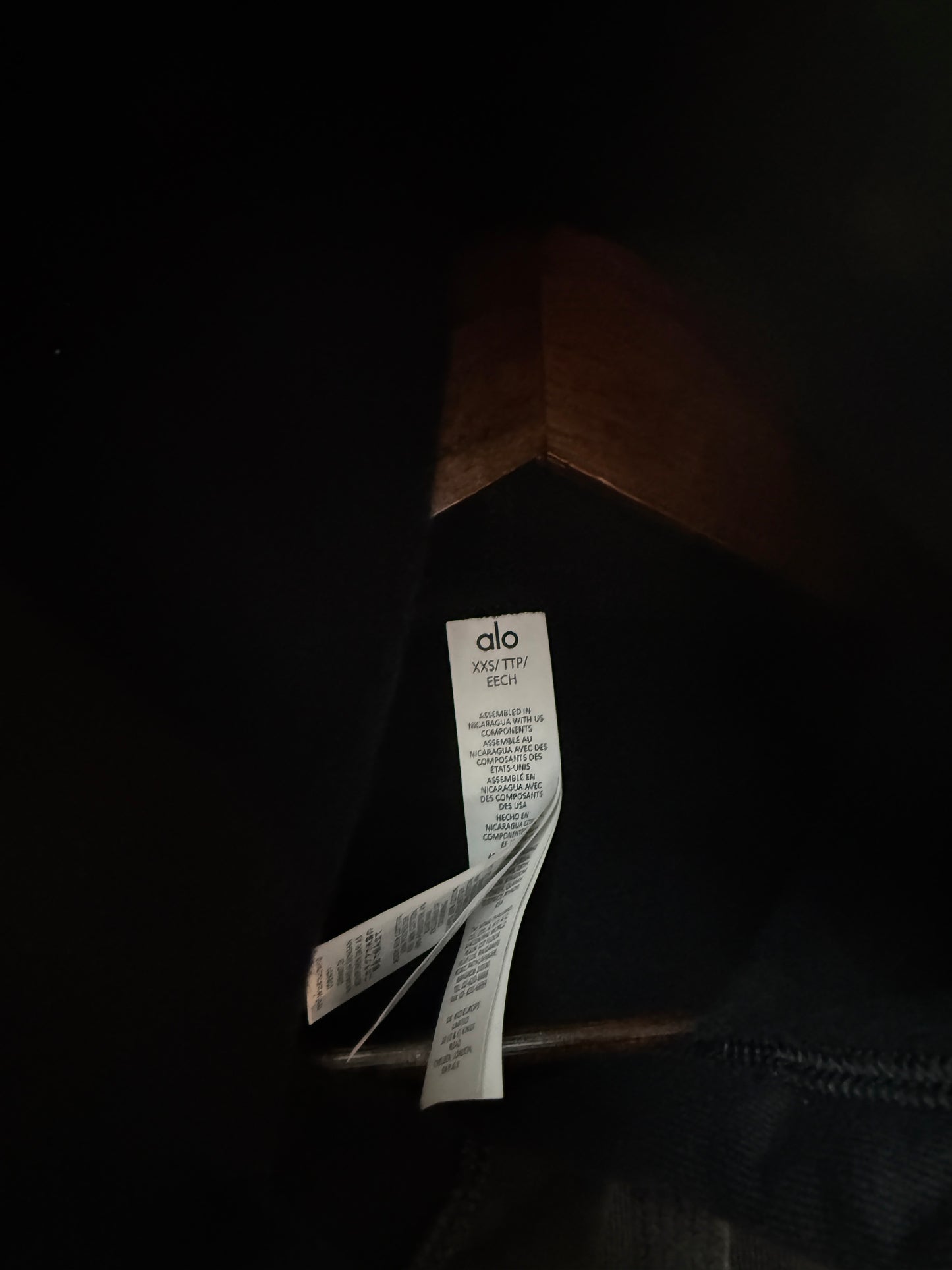 New Alo Black Hoodie