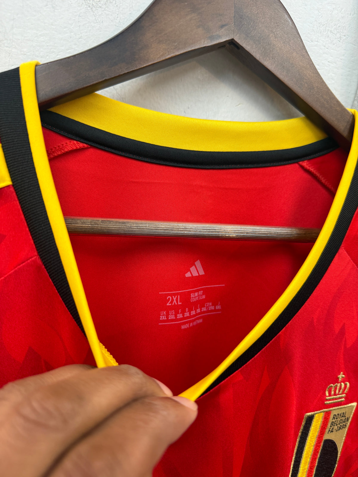 New Adidas Belgium 2026 Home Jersey